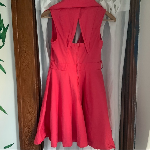 Retro Red Dress - Picture 6 of 6